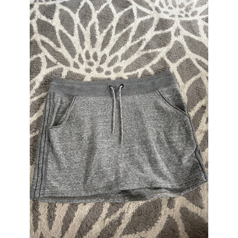 Heathered Gray Athleta Sweat Skirt